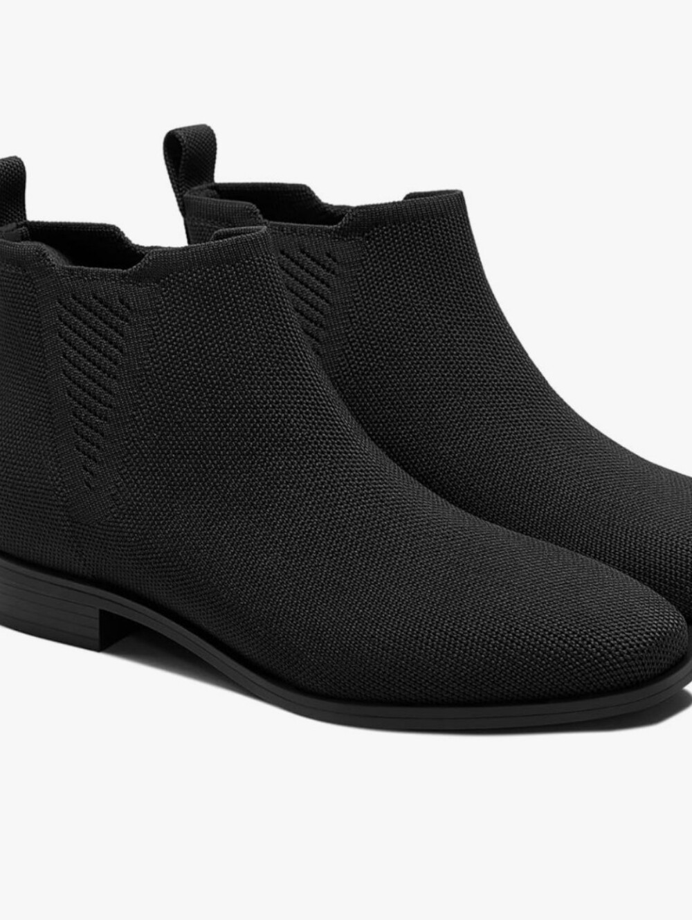 Vivaia Ryan Slip On Chelsea Boot, Black, Women's Size 8.5, Square Toe